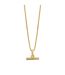 Womens/ladies Necklace & Pendant One Size Gold London-2