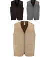Lot 3 gilets reporter légers sans manches - noir - gris - beige