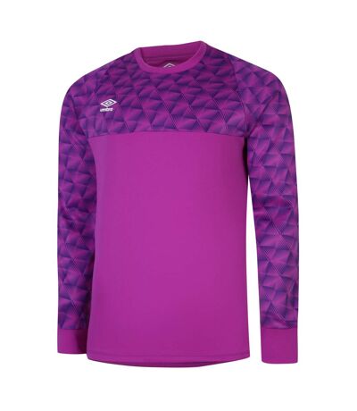 Mens Flux Long-sleeved Goalkeeper Jersey Purple Cactus Electric Purple White Umbro