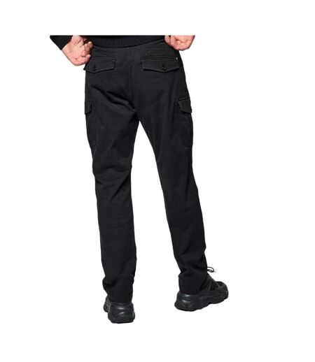 Pantalon cargo noir homme kaporal kalish