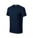 T-shirt Homme Bleu Marine Malfini-3