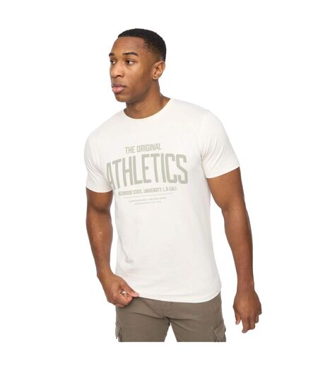 T-shirt Athwood Homme Blanc Crosshatch