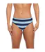Bas De Maillot De Bain Motif/style Rayures Horizontales Femme Bleu Nuit Nike-2