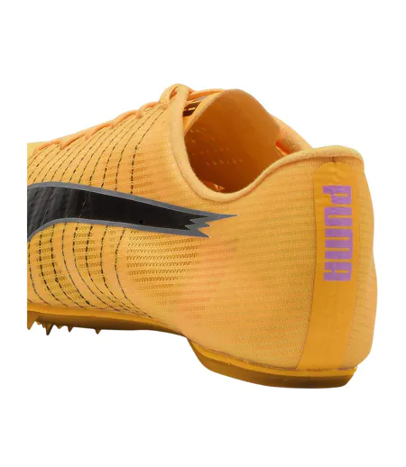 Mens Evospeed Future 6 Spiked Running Shoes Sun Stream Puma