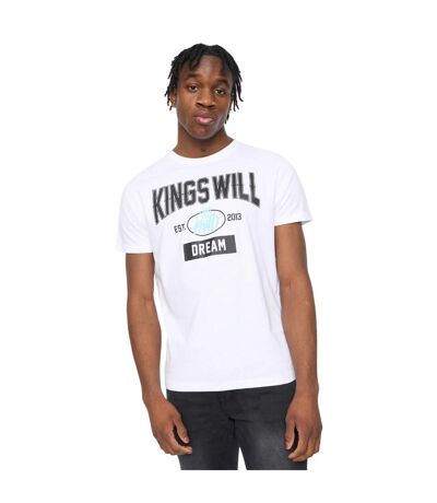 T-shirt knockout homme blanc Kings Will Dream