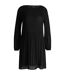 Robe Patineuse Femme Noir Boss-2