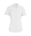 Chemise manches courtes femmes blanc Brook-1