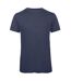 T-shirt Triblend À Manches Courtes Bleu Marine Chiné B&C Mens Favourite-2