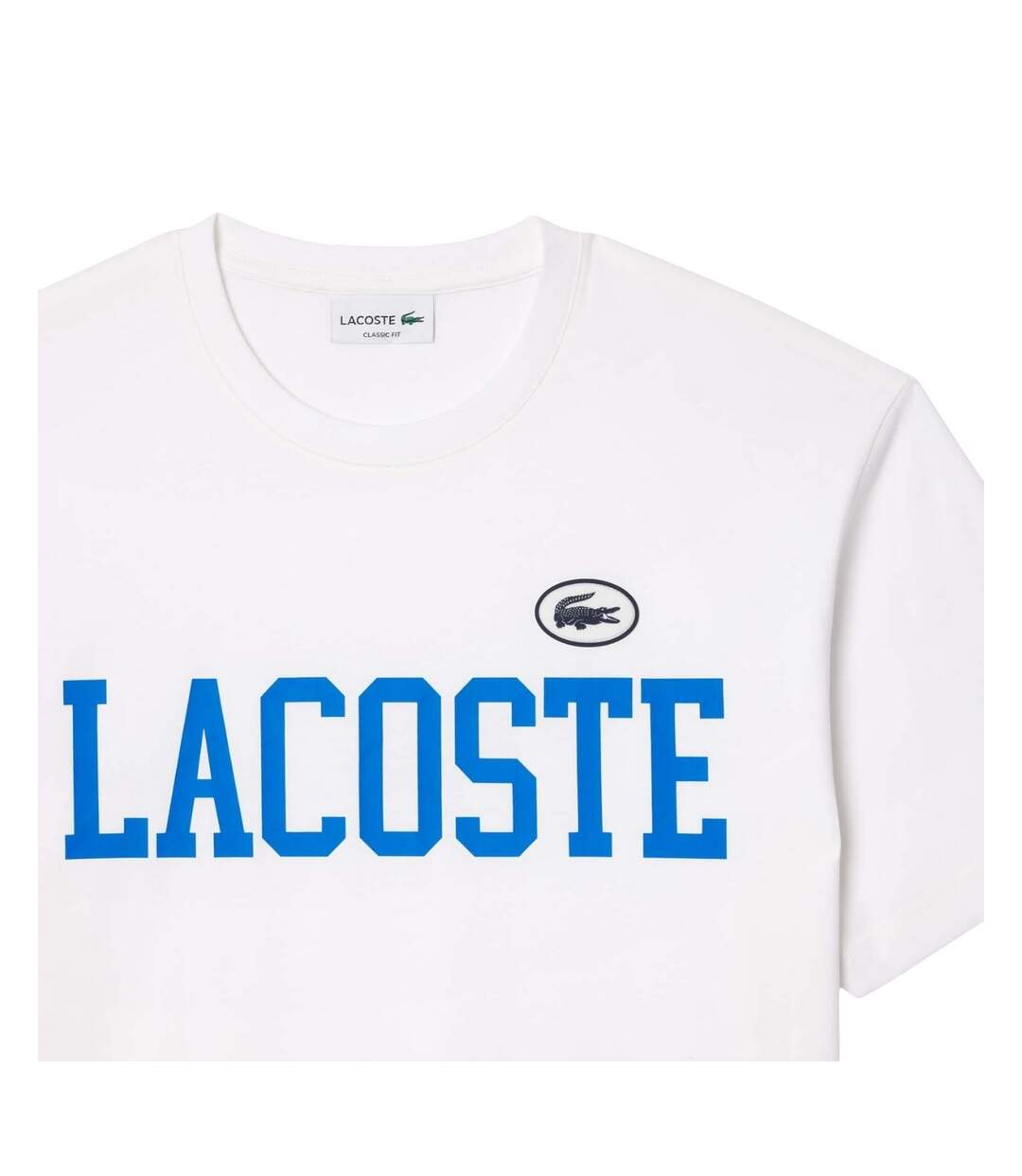 T-shirt Homme Blanc Lacoste-4