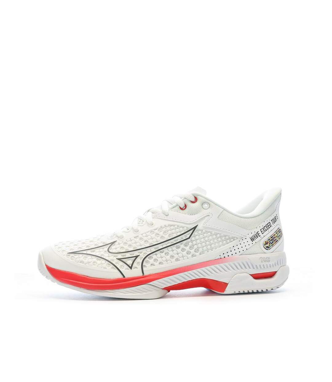 Chaussures de tennis blanches femme mizuno wave exceed tour-1