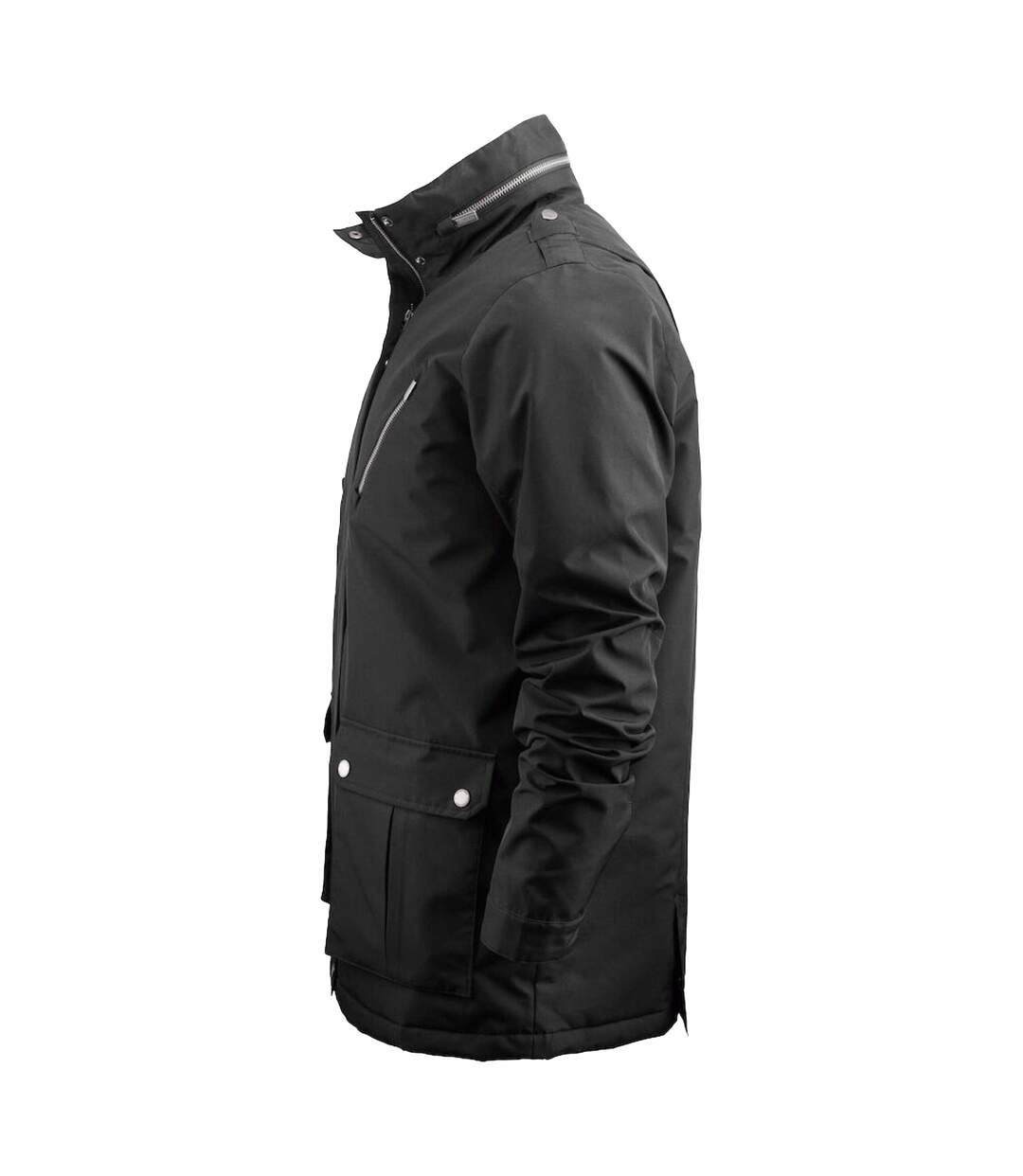 Doudoune Matelassée Kingsport Homme Noir James Harvest-3