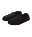 Mens Nicken Moccasin Slippers Black Farah-4