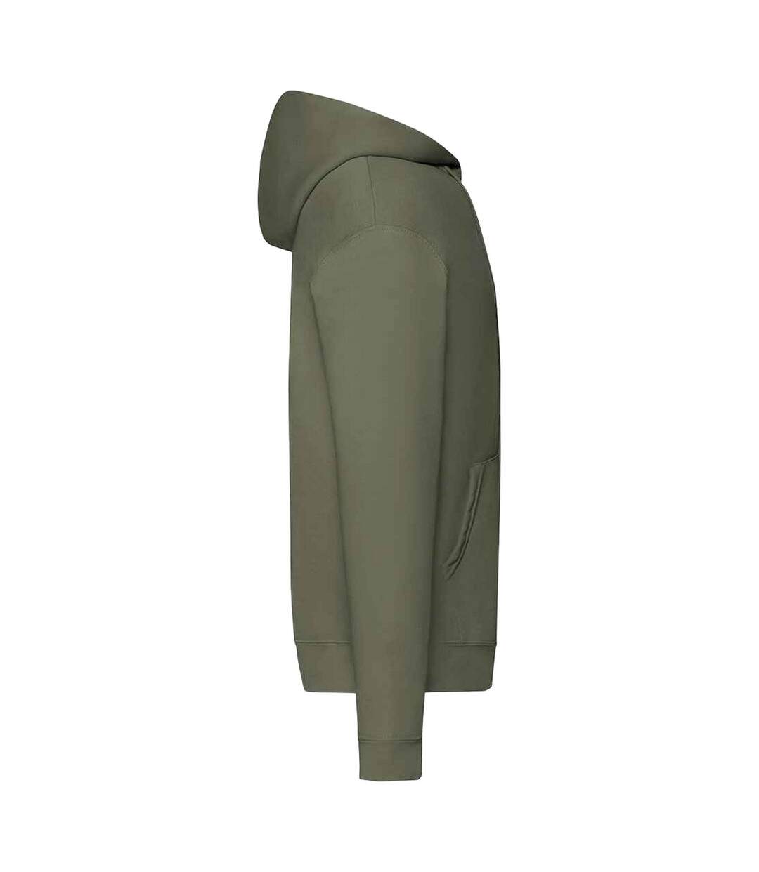 Unisex Adult Classic Hoodie Classic Olive Fruit Of The Loom-3