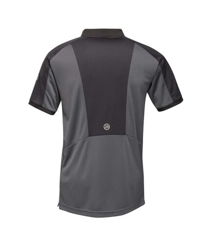 Regatta Mens Offensive Wicking Polo Shirt (Seal Gray)