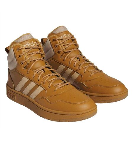 Baskets Hoops 3.0 Mid Winterized Homme Rose Rouge Adidas