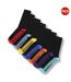 Pack Of 7  Mens Days Of The Week Cotton Socks  Multicoloured Public Dealz-1