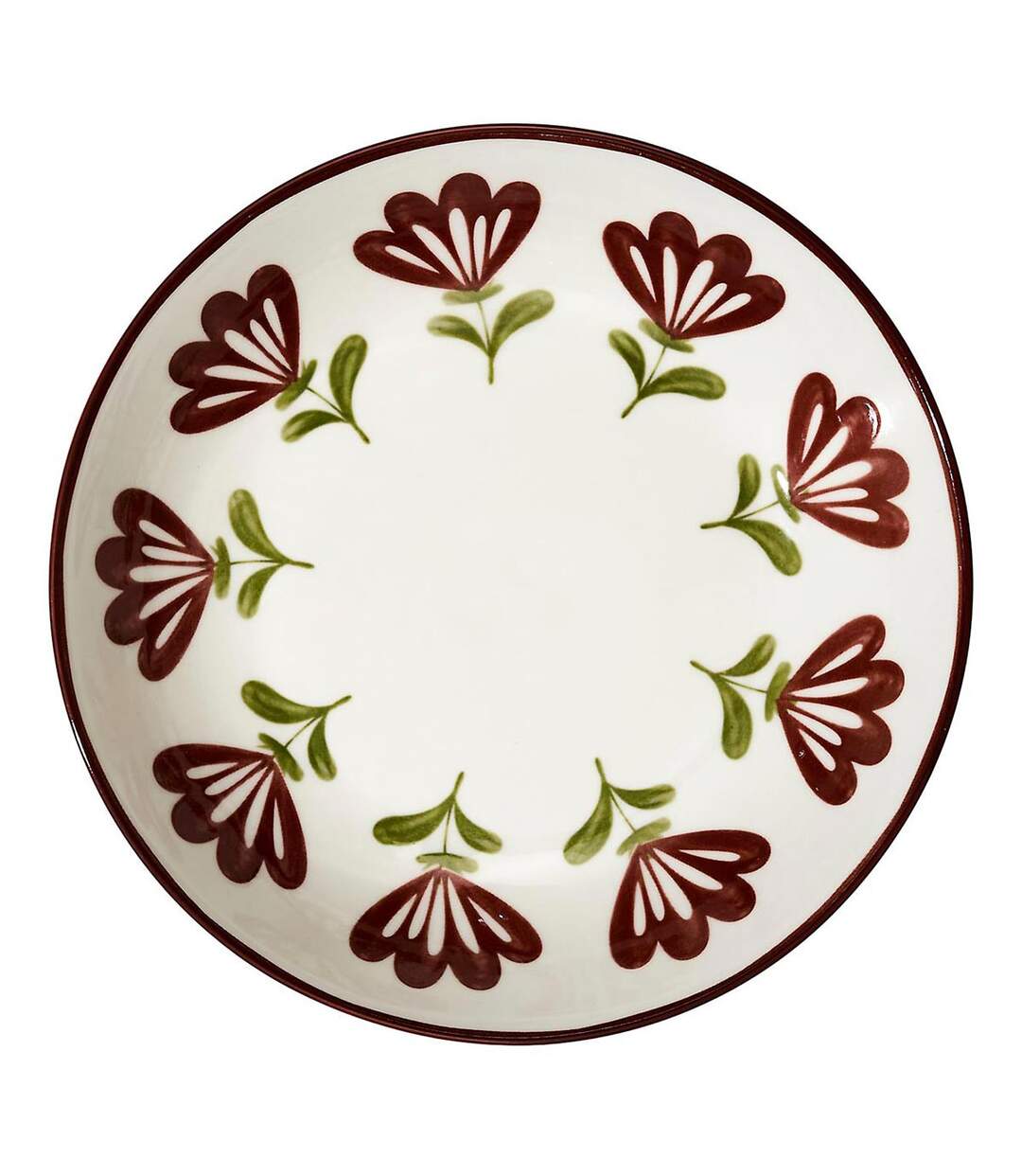 Lot de 6 Assiettes Creuses Edith 19cm Multicolore-1