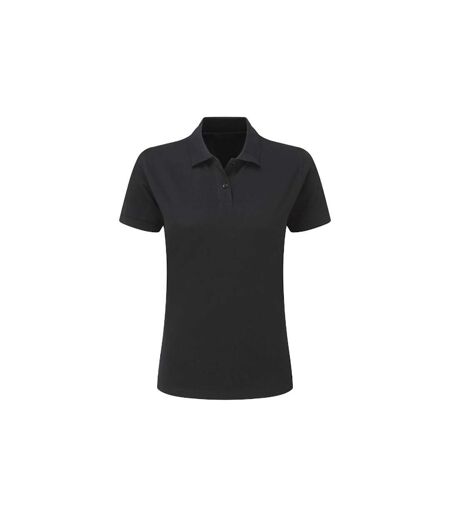 Polo À Manches Courtes  Pour Femme Noir SG