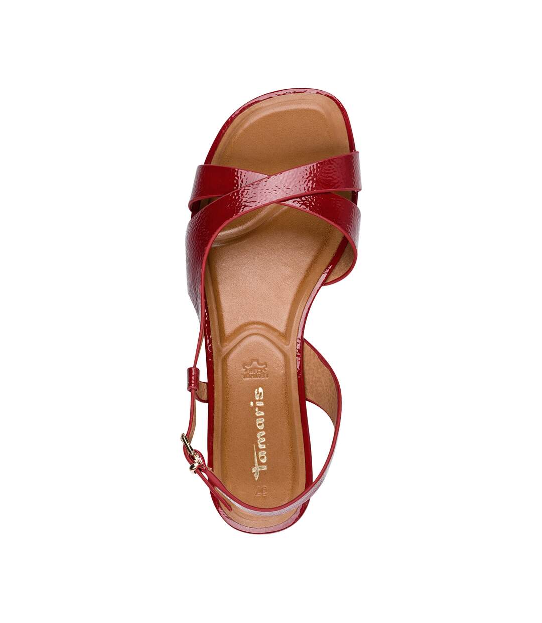 Sandales Plates Cuir Tamaris-5