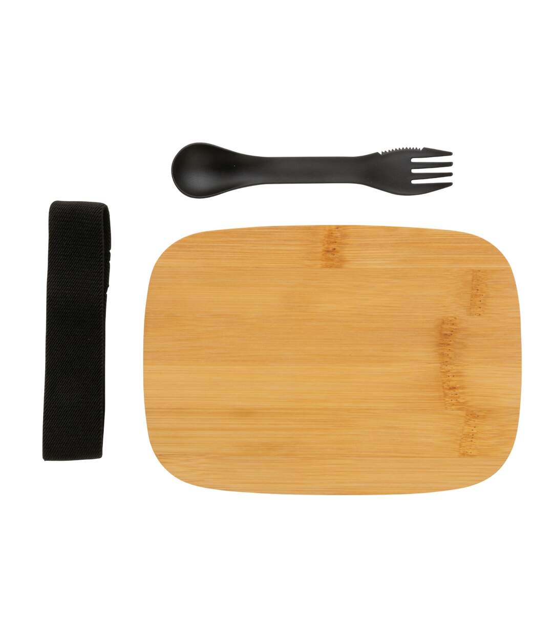 Bamboo lunch box one size silver XD Collection-3
