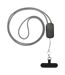 Anser 5 In 1 Recycled Plastic Phone Lanyard Black Floso-2