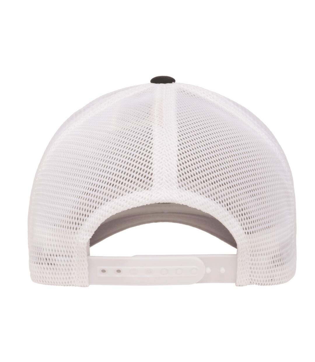 Unisex adult 110 mesh two tone cap black/white Flexfit-2