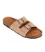 Mens Suede Straps Sandals Taupe Brave Soul-1