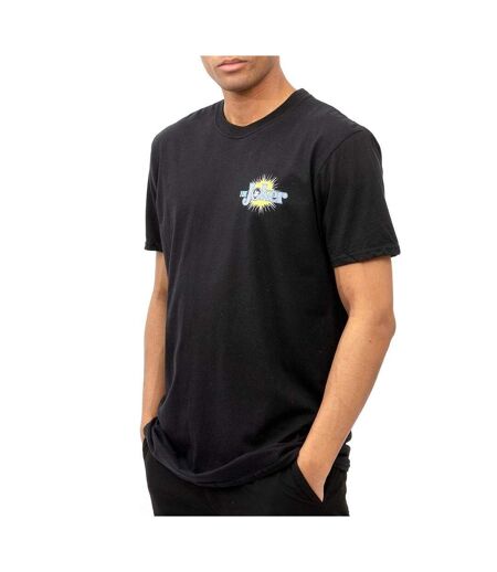 T-Shirt noir homme dc comics joker cane