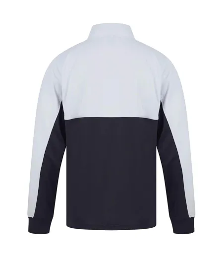 Haut De Survêtement Homme Bleu Marine Blanc Finden & Hales