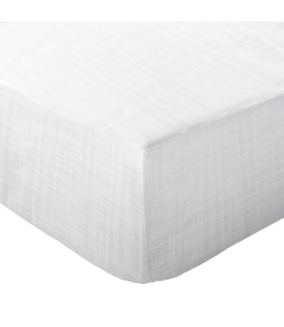 Drap housse gaze de coton CASSIS