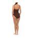 Retro style swimsuit with underwire and belt MM1N615 women