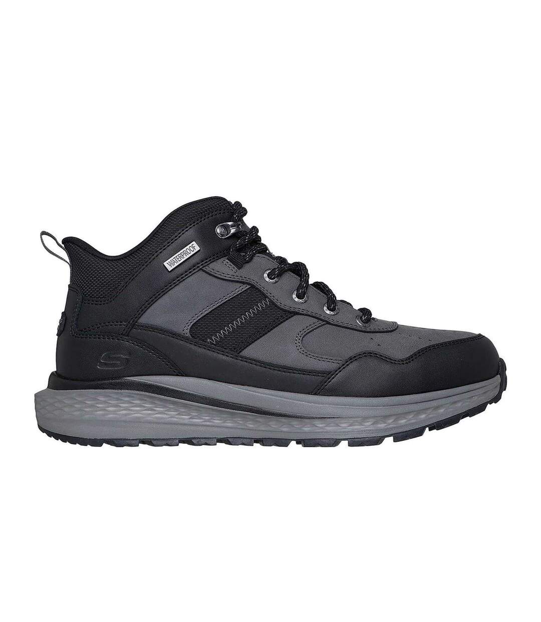 Chaussures Montantes De Randonnée Turner Homme Noir Gris Skechers-3