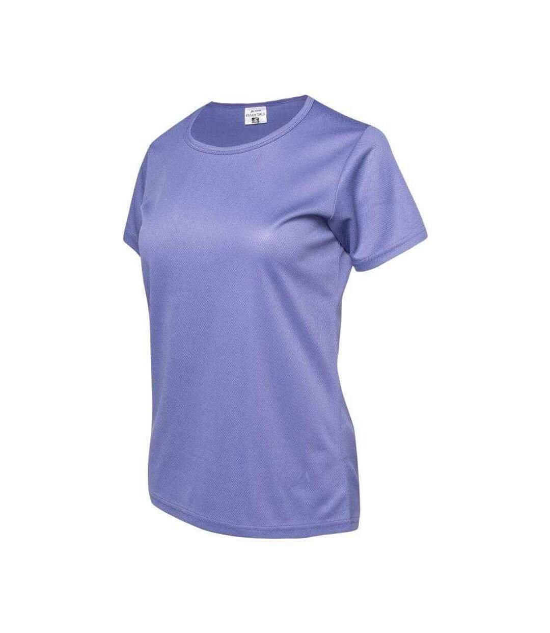 Womens/ladies Dillion T-shirt Blue Martes-3