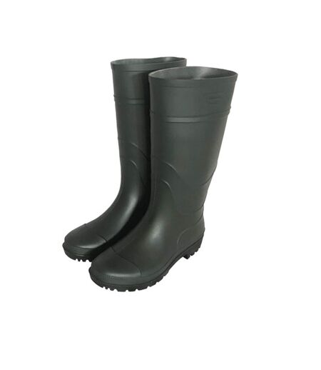 Mens Full Length Wellington Boots Green Ambassador