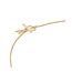 Womens/ladies Monogram Necklace One Size Gold Ami Paris-2