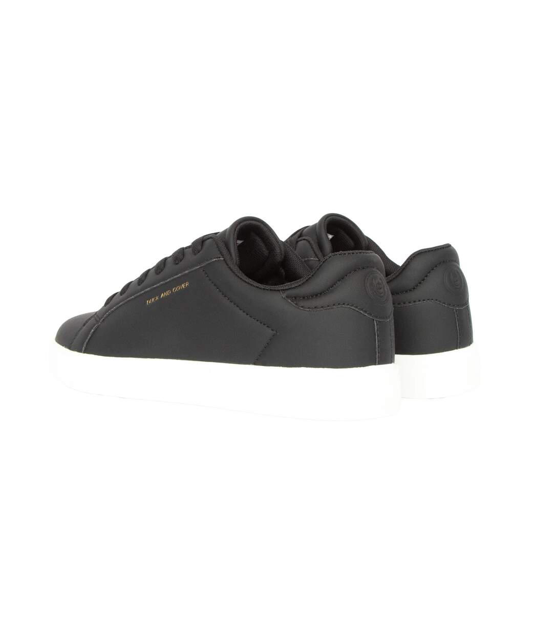 Mens claspar trainers black Duck and Cover-2