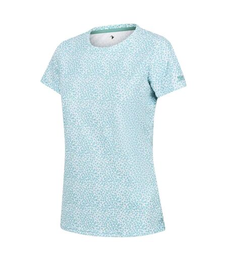 Womens/ladies Fingal Edition Jersey Moisture Wicking T-shirt Blue Regatta