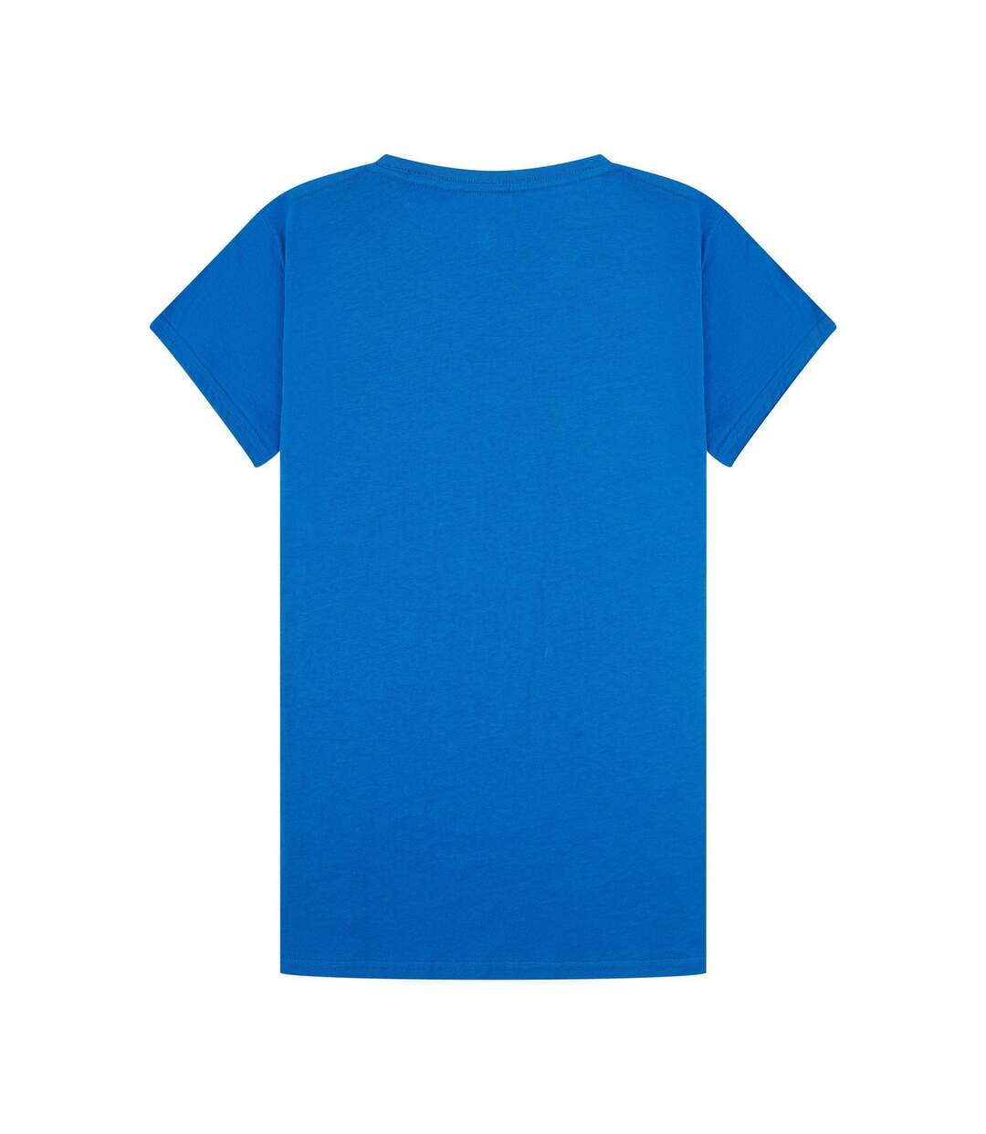Womens/ladies T-shirt Royal Blue Casual Classic-2