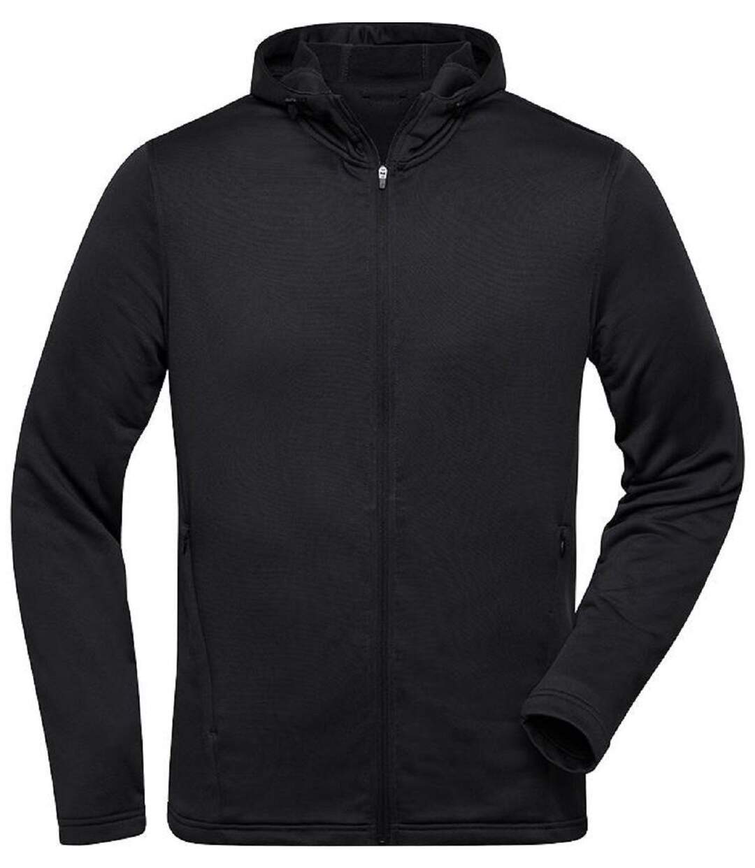 Sweat shirt à capuche - Homme - JN532 - noir