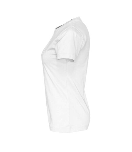 Womens/ladies Organic T-shirt White Cottover