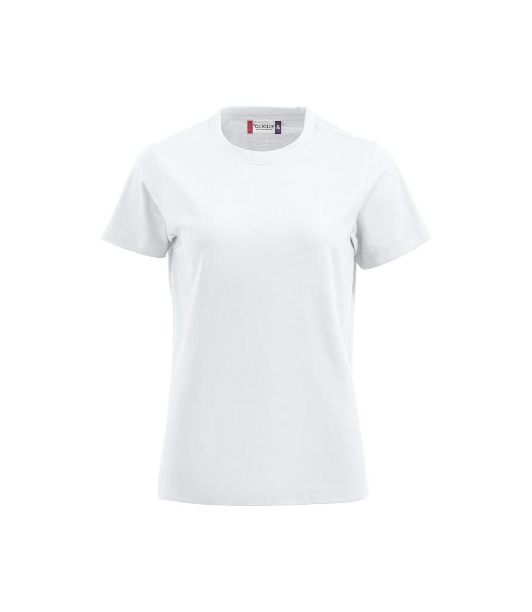 T-shirt premium femme blanc Clique-1