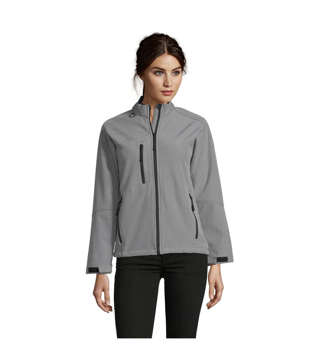 Veste Softshell Roxy Femme Gris Chiné SOLS-2