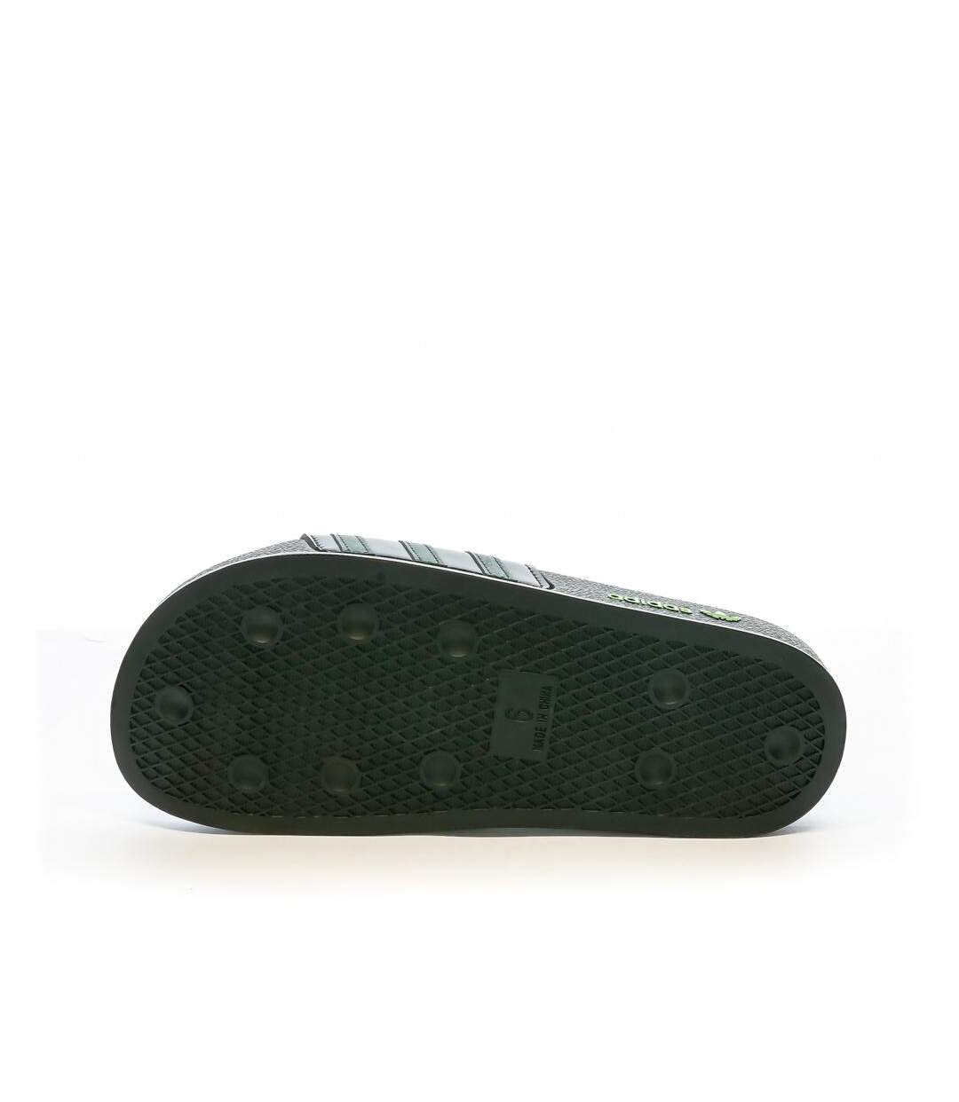 Claquettes Noir/Vert  Adidas Adilette HP6266 - 35-2