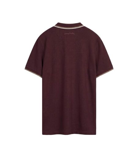 Polo bordeaux homme teddy smith pasian 2