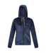 Womens/ladies julissa ii fluffy full zip fleece jacket dark denim Regatta