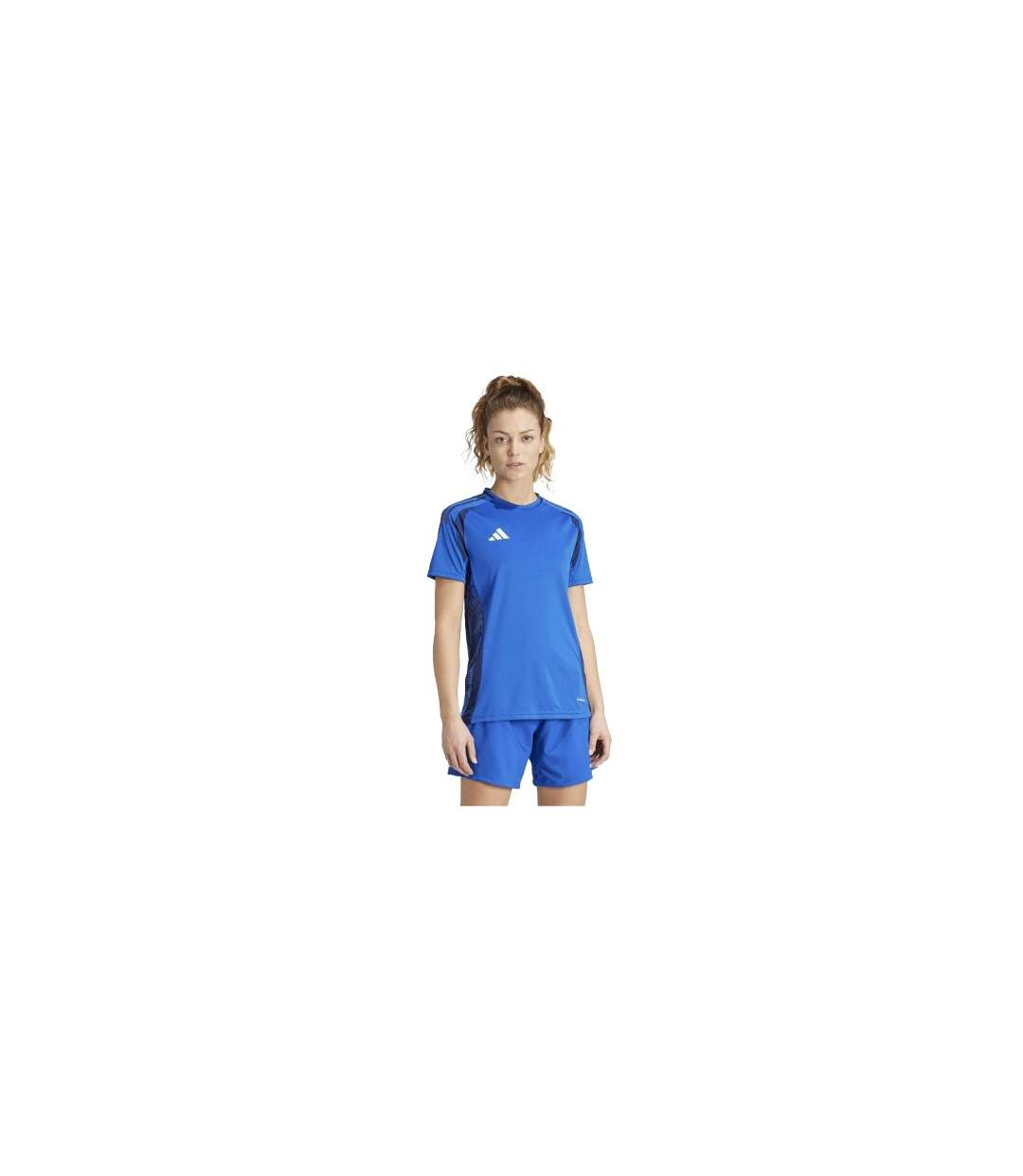 Womens/ladies Tiro 24 Competition Match T-shirt Royal Blue Adidas-1