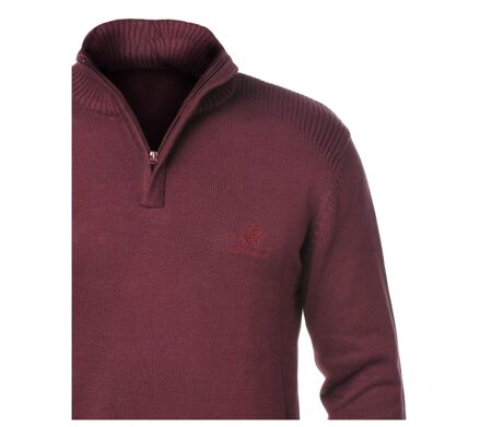 Pull camionneur col montant zippé PLAYER3T