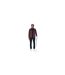 Mens Jarvis Logo Track Jacket Berry J.Lindeberg-1
