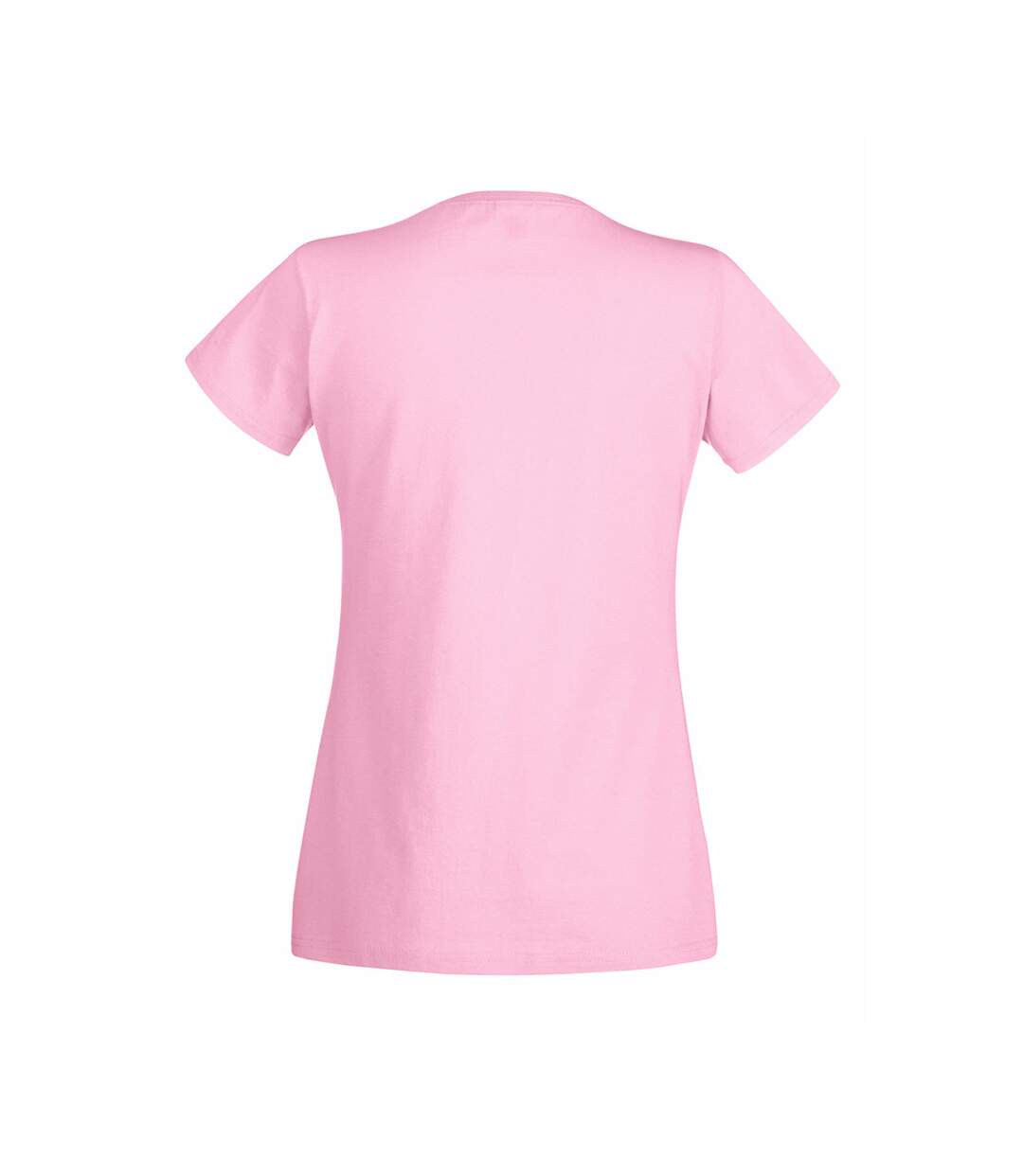 Fruit Of The Loom Ladies/Womens Lady-Fit Valueweight Short Sleeve T-Shirt (Pack Of 5) (Light Pink) - UTBC4810-2