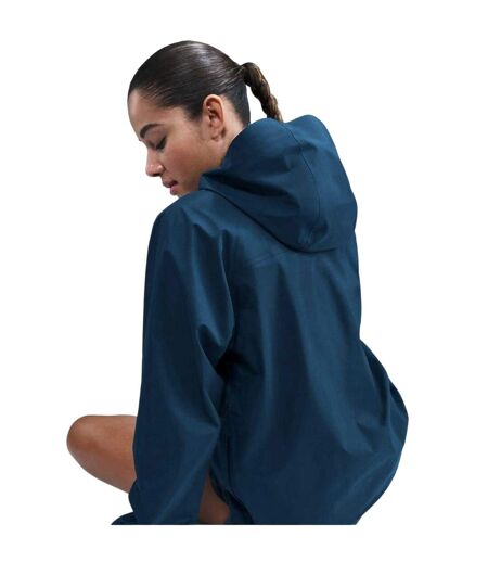 Veste À Capuche Trail Femme Bleu Marine Taupe Nike